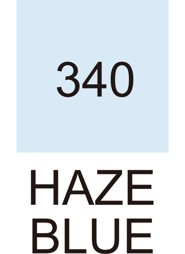 Zig Kurecolor Fine&brush For Manga Double Sided Pencil N:340 Haze Blue  - Image 2