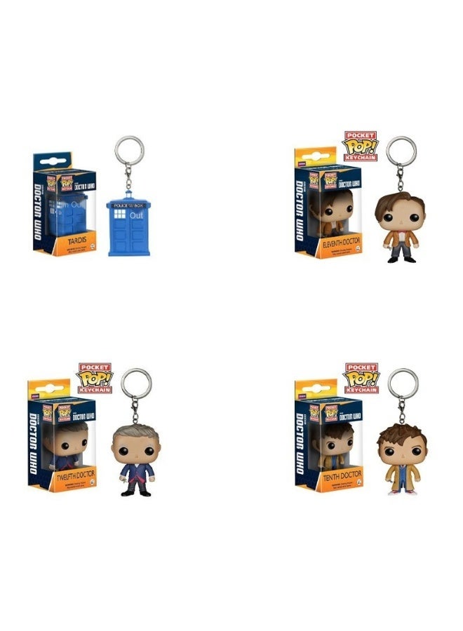 Loquat Pop DOCTOR WHO Figure Keychain Multicolour - Image 2