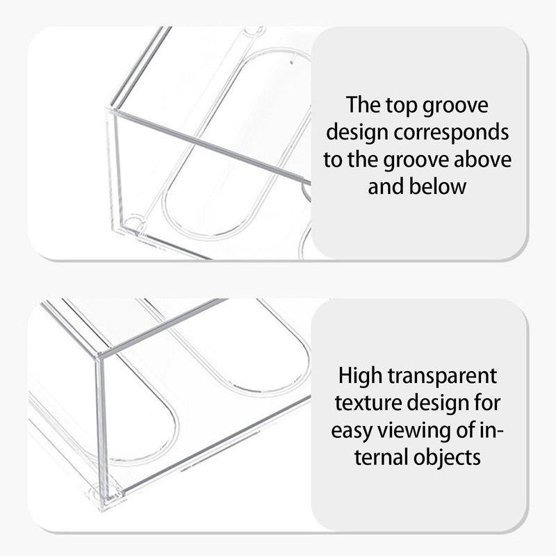 Stackable Multiple Drawer Storage Case for Glasses Sunglasses Organization in Clear Acrylic Materials Acrylic Storage Box - Image 5
