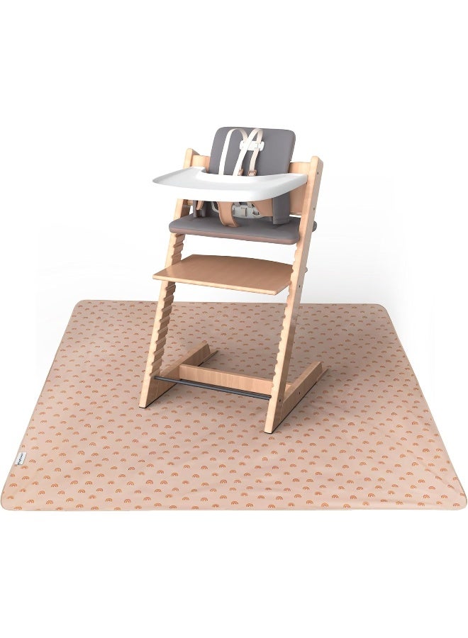 Tiny Twinkle Mess-Proof Splat Mats for Under High Chairs or Table Cover Art Projects - Image 1