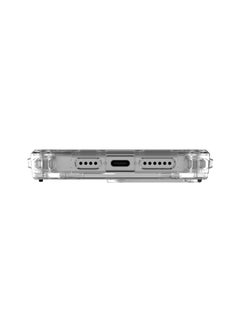 UAG Case Compatible with iPhone 13 Pro Max Case Plyo Ice/White Built-in Magnet Compatible with MagSafe Charging Rugged Anti-Yellowing Transparent Clear Protective Cover  - Image 4