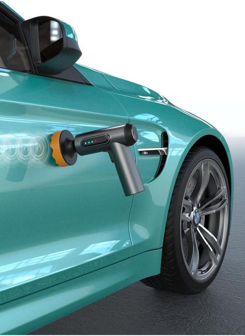EzzySo - Wireless Car Polisher  Rechargeable Car Beauty Tool Car Scratch Repair Device with Digital Display - Image 1
