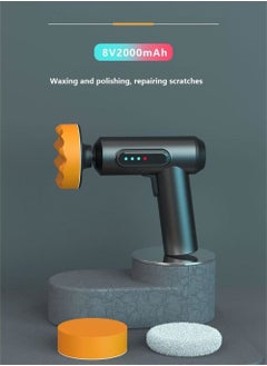 EzzySo Wireless Car Polisher  Rechargeable Car Beauty Tool Car Scratch Repair Device with Digital Display  - Image 2