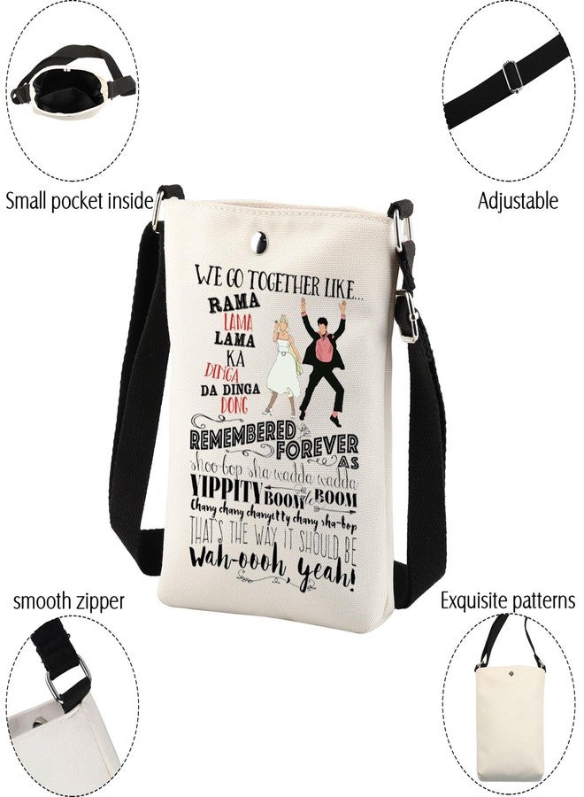 BNQL Musical Crossbody Bag We Go Together Like Movie Merchandise Gifts Fans Gift Shoulder Bag - Image 4