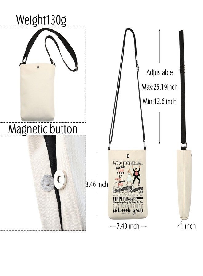 BNQL Musical Crossbody Bag We Go Together Like Movie Merchandise Gifts Fans Gift Shoulder Bag - Image 2