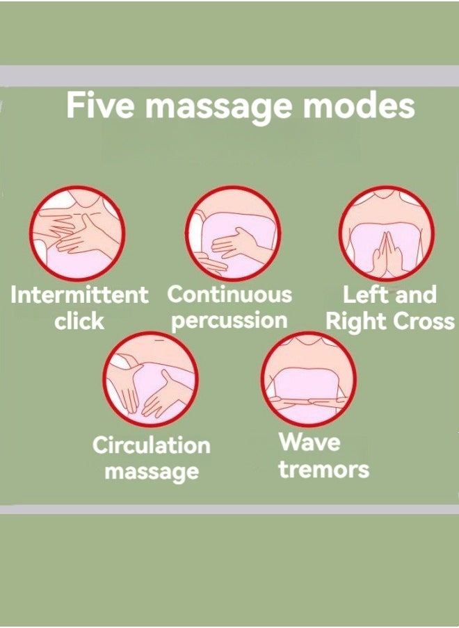 M MIAOYAN - Breast Massager Massage Bra Wireless Charging Intelligent Constant Temperature Vibration Electric Massage Underwear Bra - Image 1