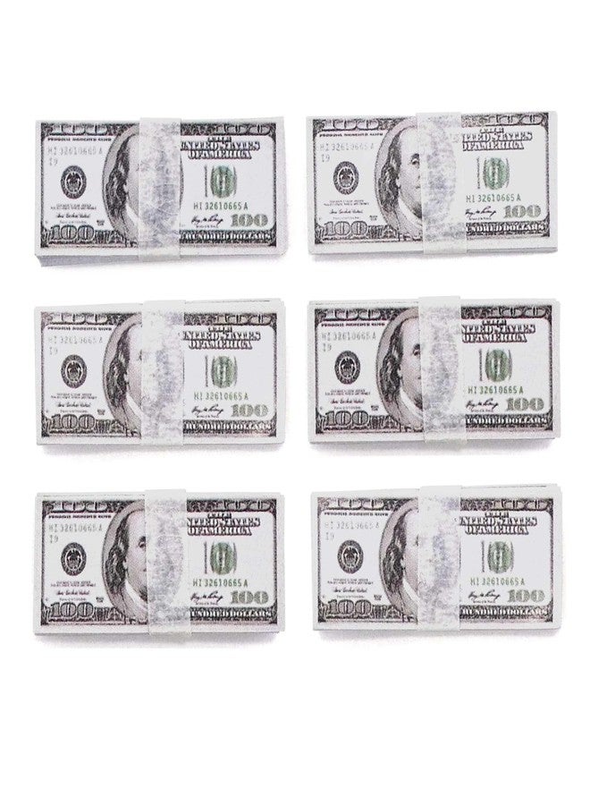 CHAMBERY 1:6 Scale Miniature Dollar Bills Mini Money 150Pcs Dollhouse Accessories Decoration - Image 1