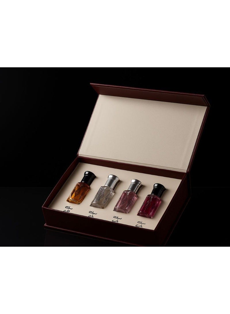 إبراهيم القرشي بوكس مسك إبراهيم القرشي اربع قطع 6 مل  أربع نفحات أسطورية تخطف القلوب وتخلي حضورك له بصمة ما تُنسى - Image 4