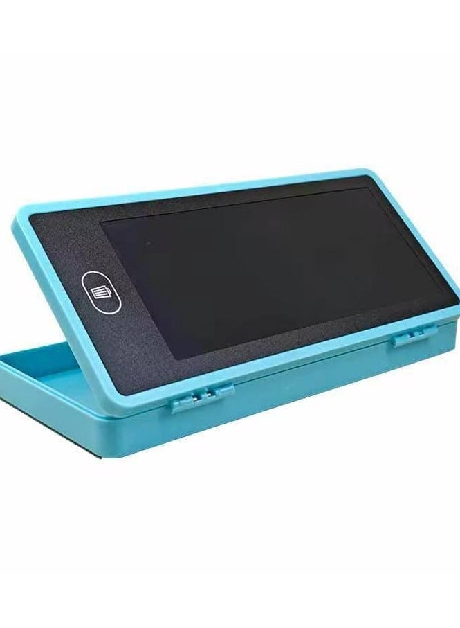2 in 1 Pencil Case, Drawing Tablet, LCD Screen, and Pen for Drawing, Content Eraser Button, Size: 10 * 21 cm, Multifunctional Pencil Case with Writing Pad - Image 4