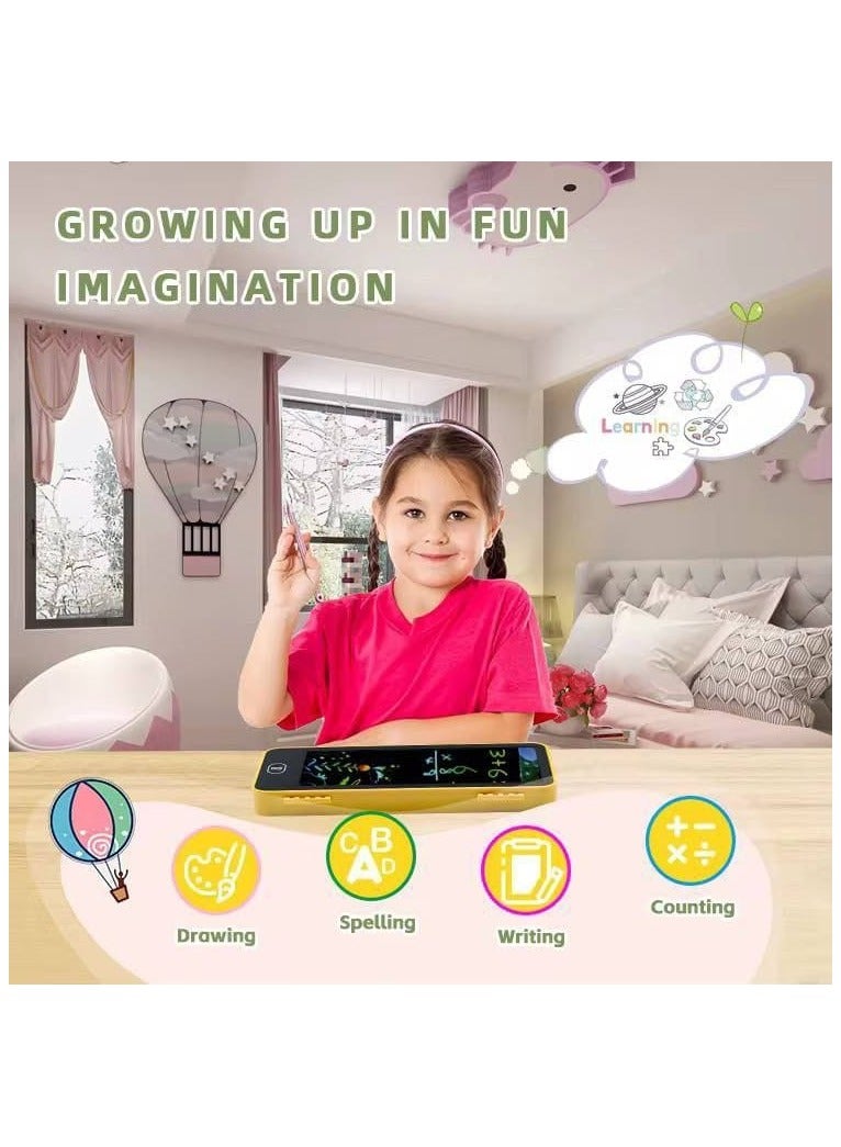 2 in 1 Pencil Case, Drawing Tablet, LCD Screen, and Pen for Drawing, Content Eraser Button, Size: 10 * 21 cm, Multifunctional Pencil Case with Writing Pad - Image 3