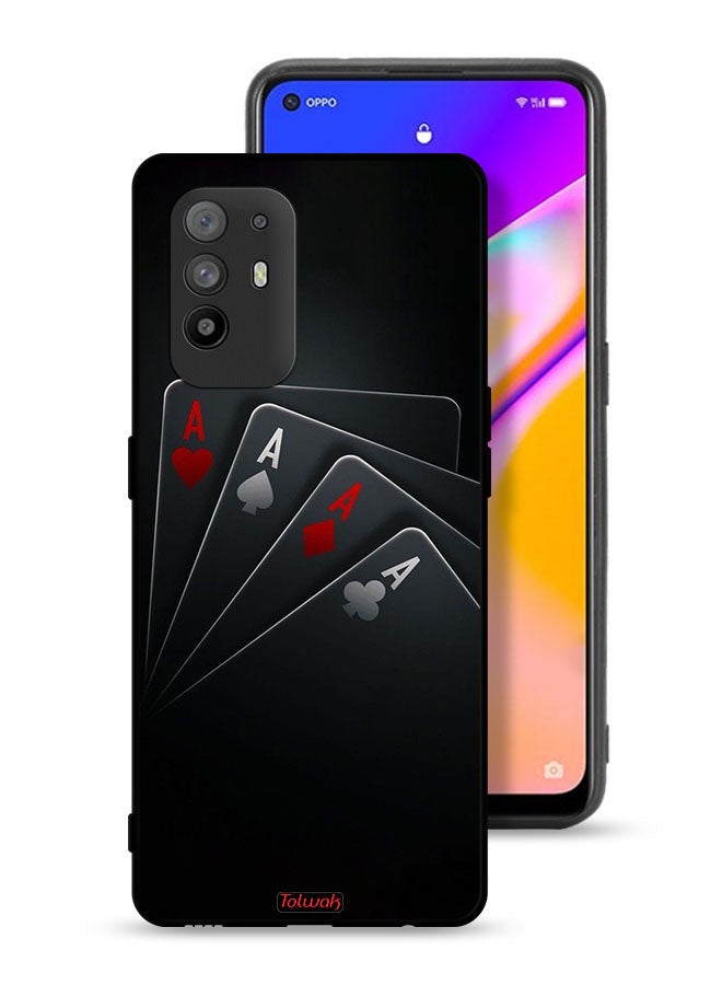 Tolwak Oppo F19 Pro Plus 5G Protective Case Cover Cards A - Image 1