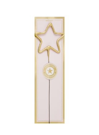 Star gold Sparkler Candle - view 3
