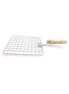 SRIYUG Sriyug Papad Jali Stainless Steel Wire Roaster Rack Papad Jali With Wooden Handle Roasting Net Roast Grill Chapati Toast Roti Papad And More  - Image 5