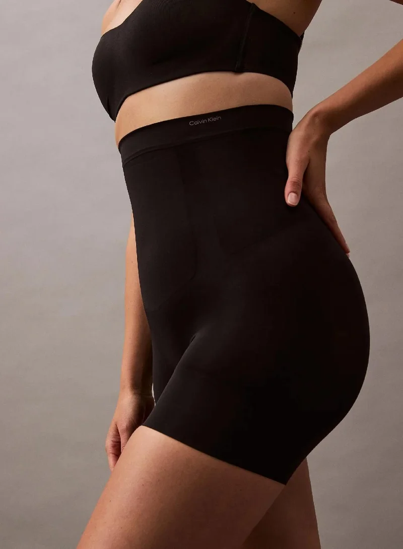 Calvin Klein Black High Waisted Shapewear Shorts - Secure Sculpt for Women | Best Price UAE