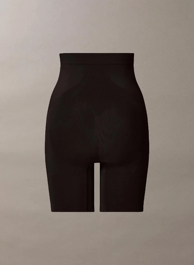Calvin Klein Black High Waisted Shapewear Shorts - Secure Sculpt for Women | Best Price UAE