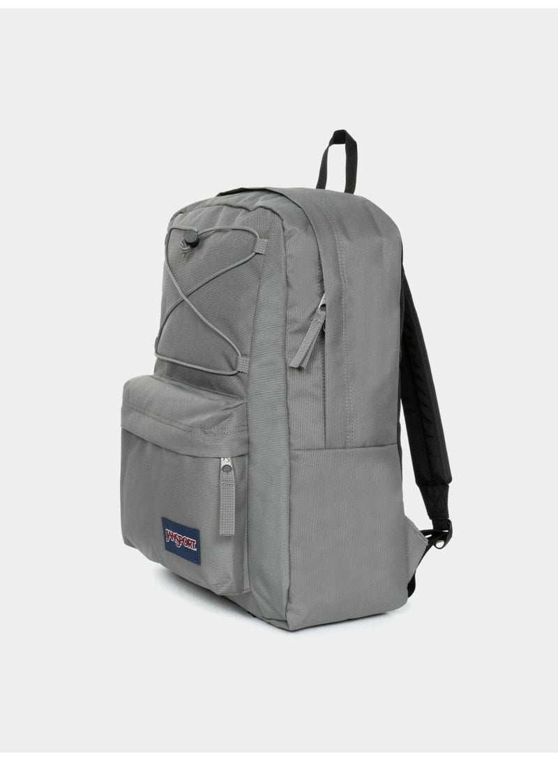JanSport Unisex Fashion Backpack Flex Pack Graphite Grey - Image 4