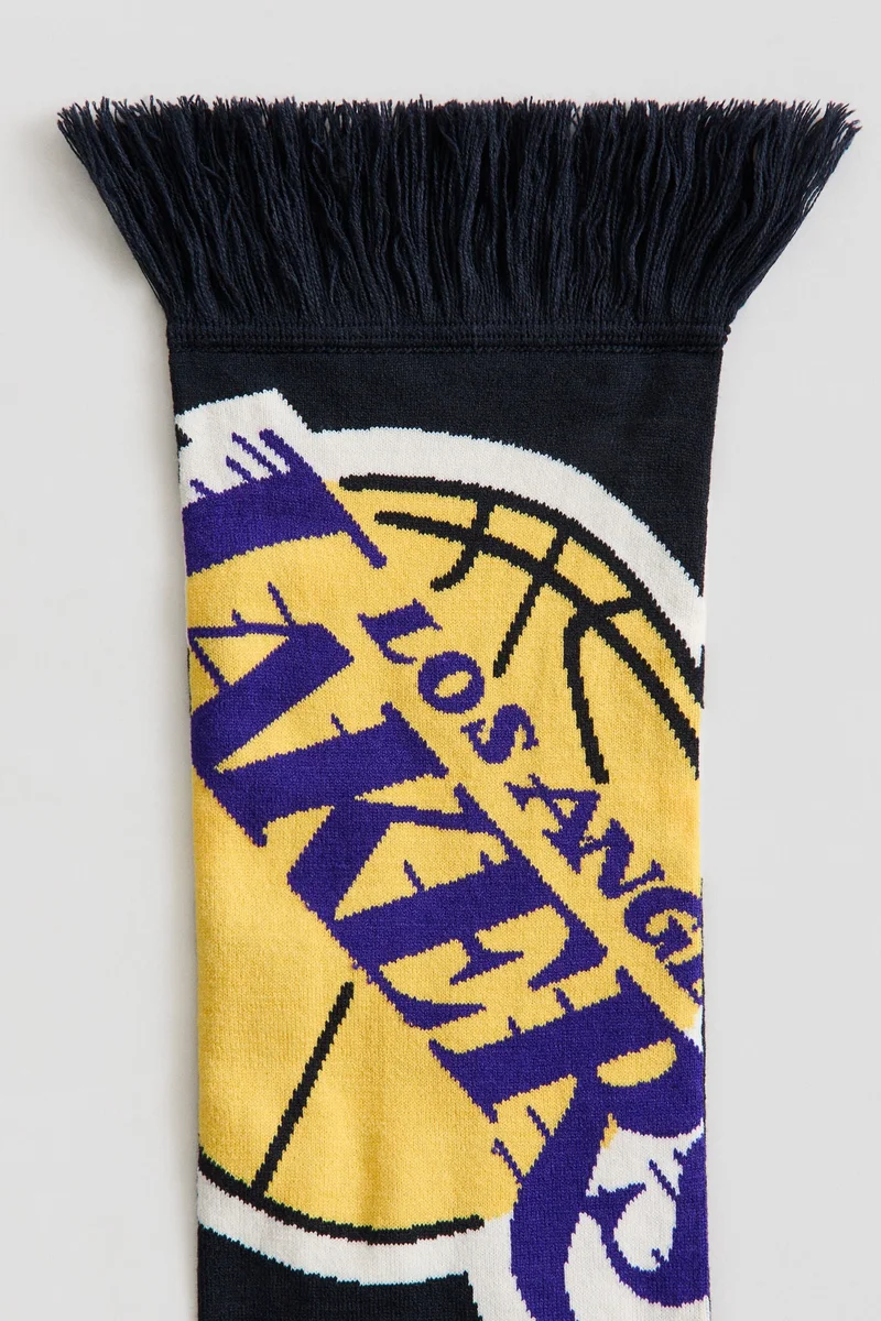 H&M  Motif-detail scarf for Men | Best Price UAE