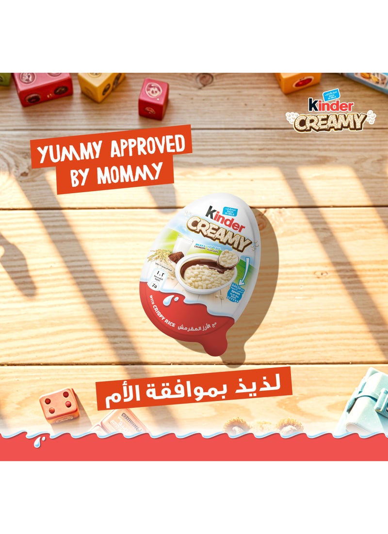 Kinder Creamy Milky And Crispy Rice Chocolate - Image 2