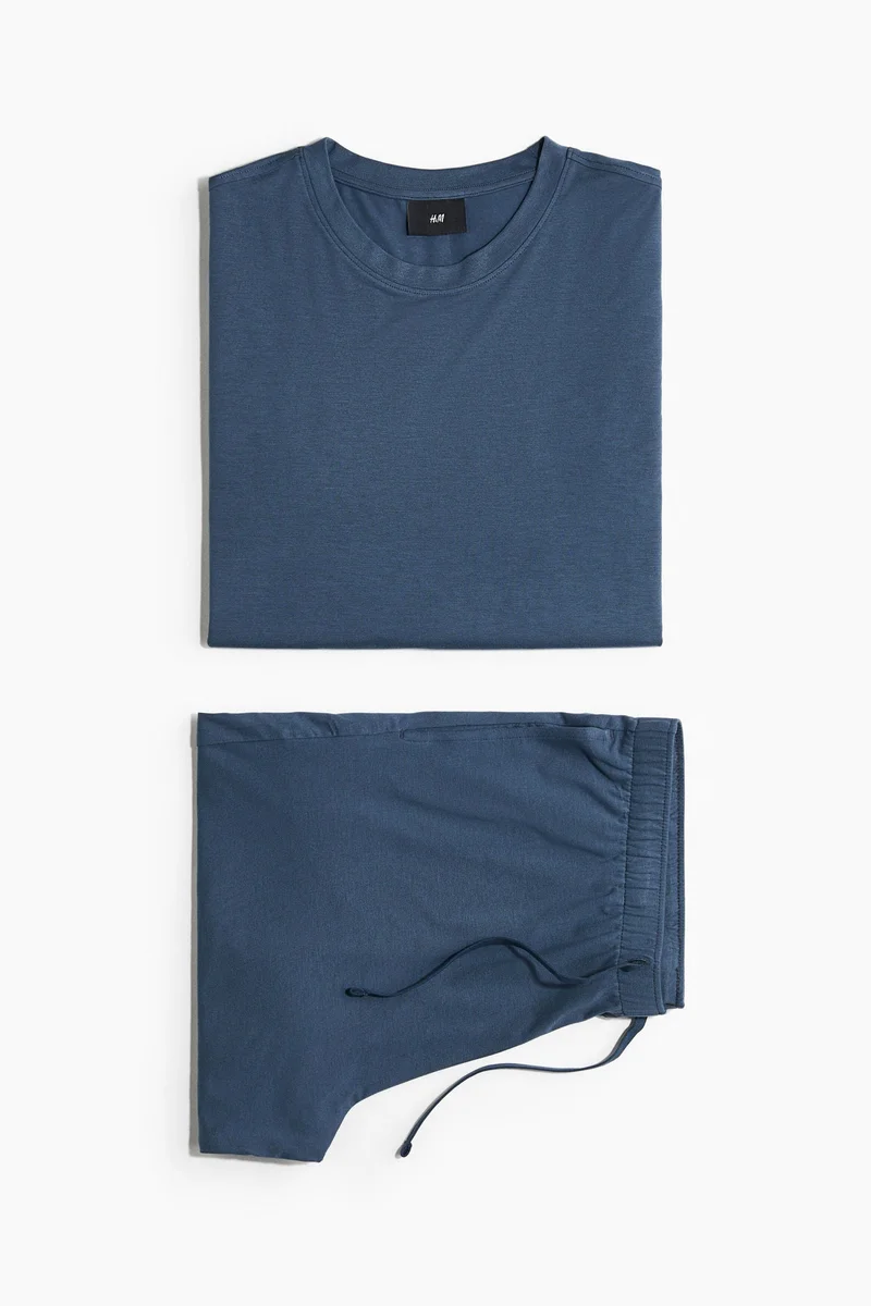 H&M Pyjama T-shirt and shorts set