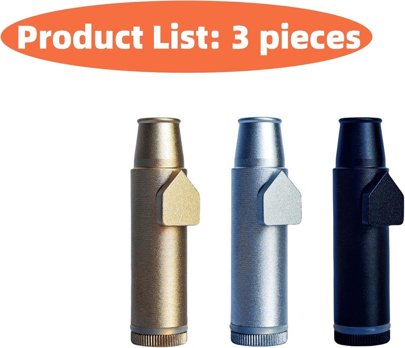 OakMsOik زجاجة OMO الجيل الثاني المقاومة للتسرب SnufBullet للتوابل والمحليات للاستخدام في المطبخ فقط (ألمنيوم مؤكسد) - Image 2