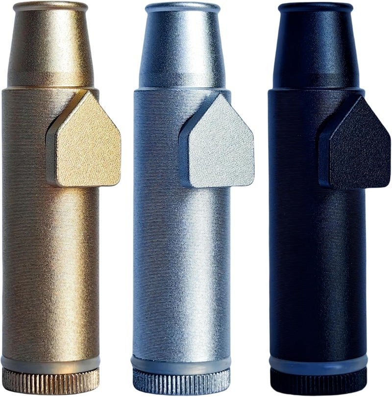 OakMsOik زجاجة OMO الجيل الثاني المقاومة للتسرب SnufBullet للتوابل والمحليات للاستخدام في المطبخ فقط (ألمنيوم مؤكسد) - Image 1