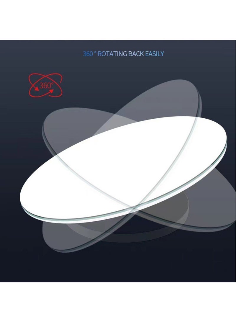 2 Pack Car Blind Spot Mirrors – 360° Adjustable Wide Angle Rear View Convex Mirror for All Vehicles, Waterproof & Easy to Install - Image 3