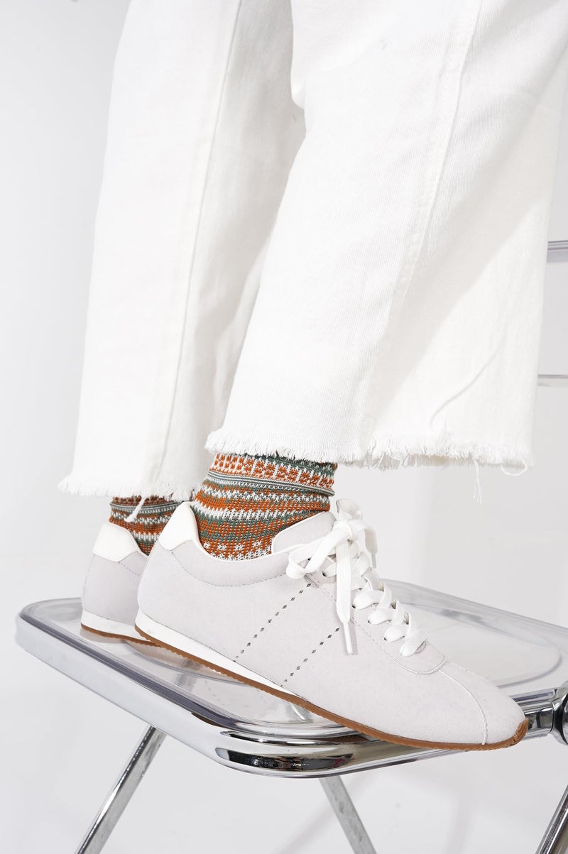 Project Cloud Sneakers for Women - Lightweight with Memory Foam Insole Womens Sneakers - Non Slip Work Shoes for Women Footwear - Lace Up Womens Casual Shoes (Panther, ICEMICRO,6.5) - Image 2