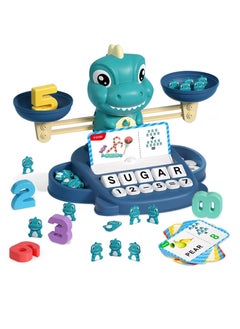 Generic Math Counting Matching Letter Toy, Safe And Durable Learning And Education Toy, Elegant Design Kids Montessori Toy, Toddler Educational Toys For Boys And Girls, (1pc, Dinosaur)  - Image 1