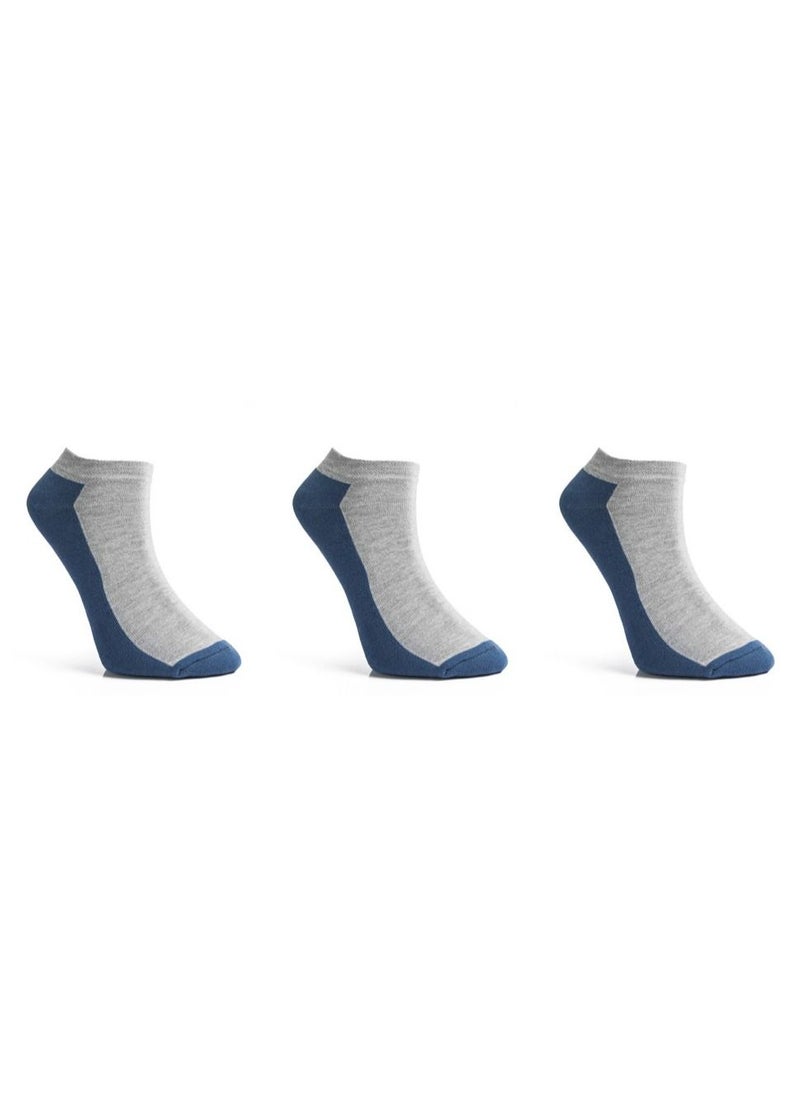 Maestro Maestro Uncle Bucket 3 Socks BlueXGrey-177 