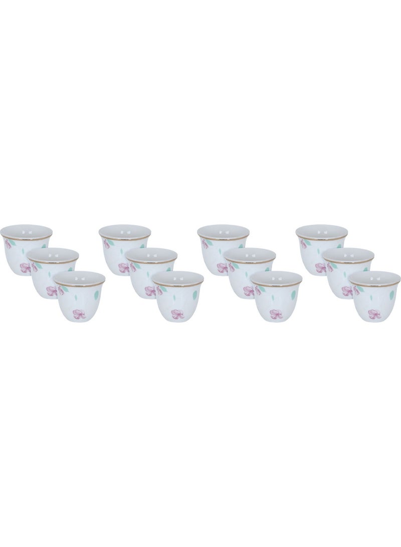 Alsaif Gallery Arabic Qahwa Coffee Cup Set 12 Pieces - Image 1