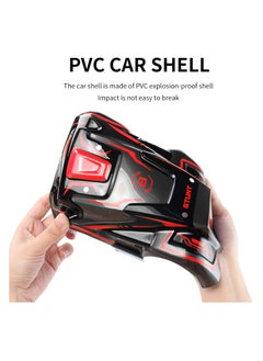 Toyland Remote Control Car, RC Stunt Cars High Speed 2.4Ghz with Light and Music Universal Wheel Resistant Materials Gift Toy Car Dynamic Engine Sound for Boy/Girl and Kids, Red  - Image 5