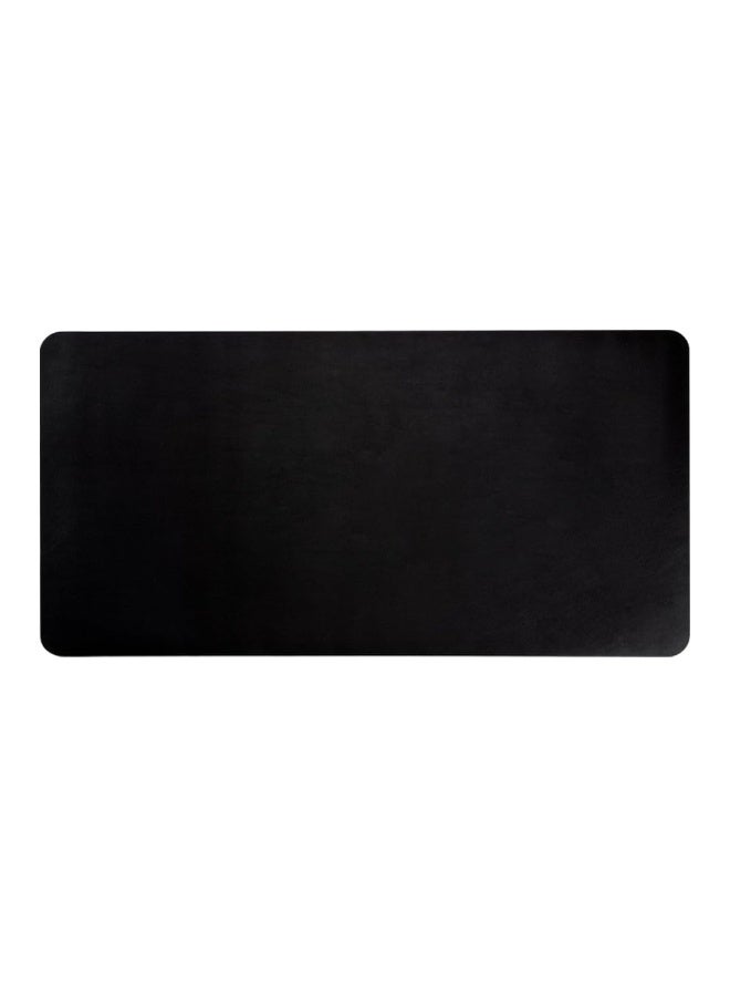 Deli Vusign Premium PU Leather Mouse Pad - 70x35cm Oversized Desk Mat, Waterproof & Stain-Resistant (Black, Double-Sided Design) - Image 2