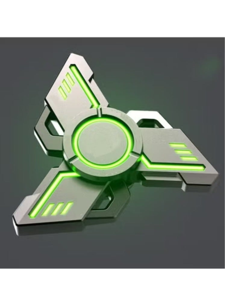 Captaintech new luminous fingertip spinner, luminous fingertip spinner, black technology decompression toy and decompression artifact - Image 1