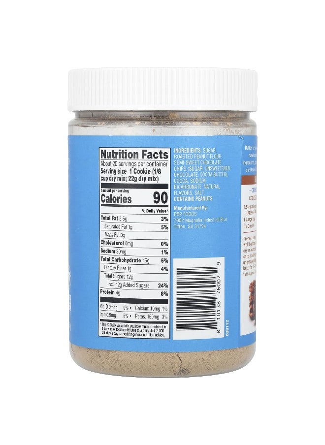 PB2 Foods PB2 Foods, Double Chocolate Chip Cookie Mix with Peanut Powder, 16 oz (454 g)  - Image 2