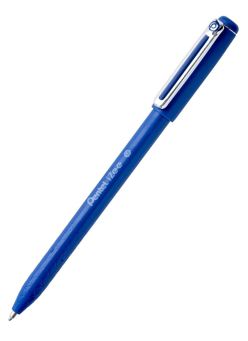 12-Piece Izee Ballpoint Pen 1.0mm Tip Multicolour