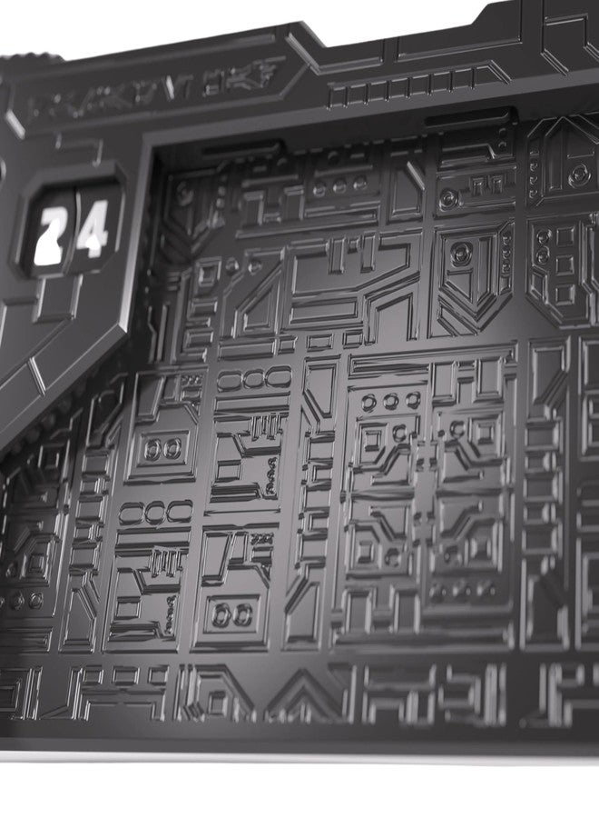 Gamegenic باد الضرر غير المحدود من ستار وورز - متتبع أكريليك مرخص رسميًا لضرر بطاقة القاعدة، يتتبع من 0 إلى 49 نقطة، لا حاجة للنرد! مصمم للعبة ستار وورز غير المحدودة، لون أسود، صنع بواسطة جيمجينيك - Image 5