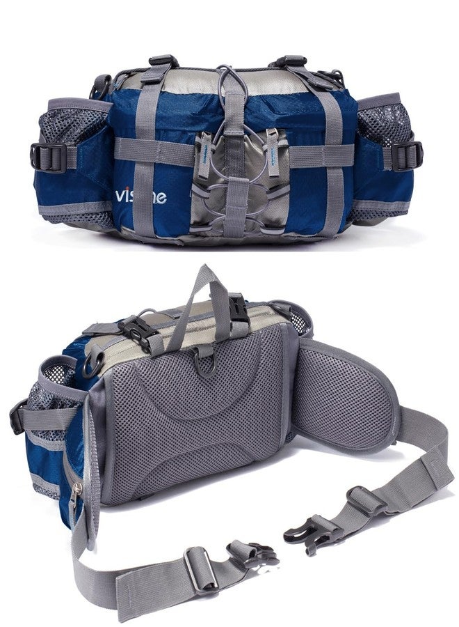 Yuoto VISCNE Outdoor Fanny Pack Hiking Fishing Waist bag 2 Water Bottle Holder Lumbar Pack - Image 1