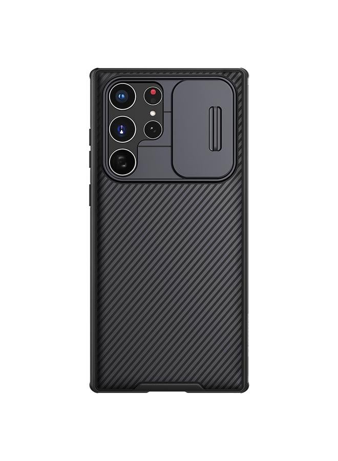 Nillkin Case For Samsung Galaxy S22 Ultra 5G Black Mirror Pro Series Camshield Phone Case - Image 1