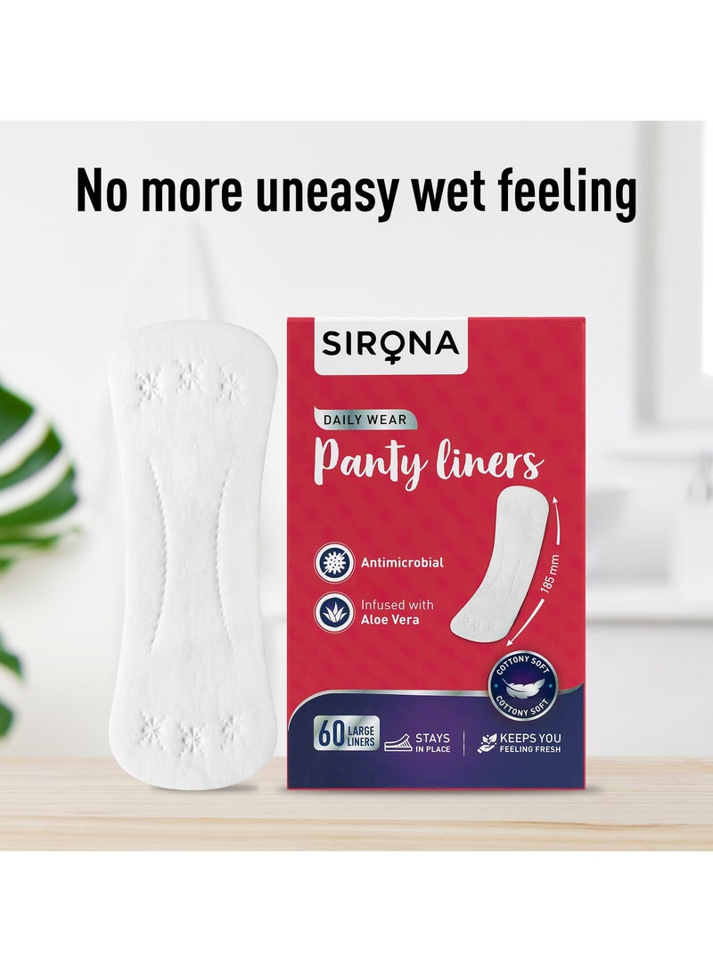 Sirona Panty Liners Large 60 Pcs - Image 3