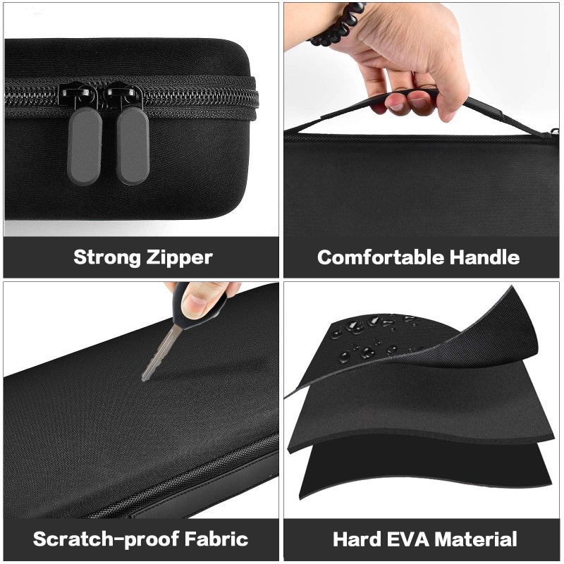 GWCASE Case Compatible with Houzzi/for NuDerma/for Signstek/for APREUTY/for FAZJEUNE/for NewWay Professional Clinical Portable Handheld High Frequency Skin Wand Machine, 6 Neon & Argon Wand (Only Box) - Image 4