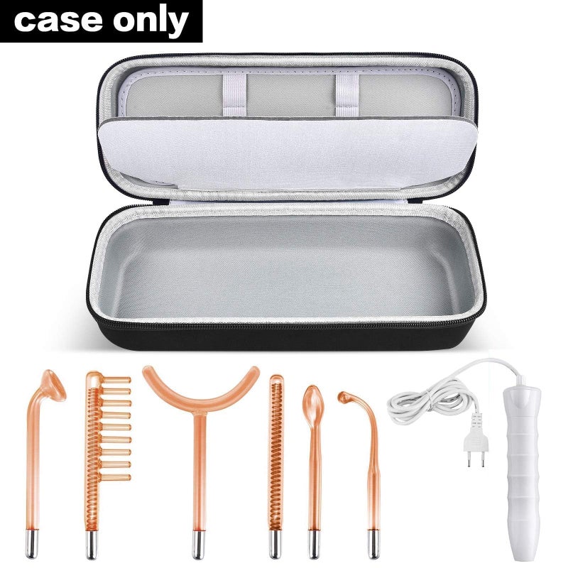 GWCASE Case Compatible with Houzzi/for NuDerma/for Signstek/for APREUTY/for FAZJEUNE/for NewWay Professional Clinical Portable Handheld High Frequency Skin Wand Machine, 6 Neon & Argon Wand (Only Box) - Image 3