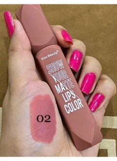 Kiss Beauty Kiss Beauty Matte Lipstick – Shine with its natural, attractive look 2  - Image 2