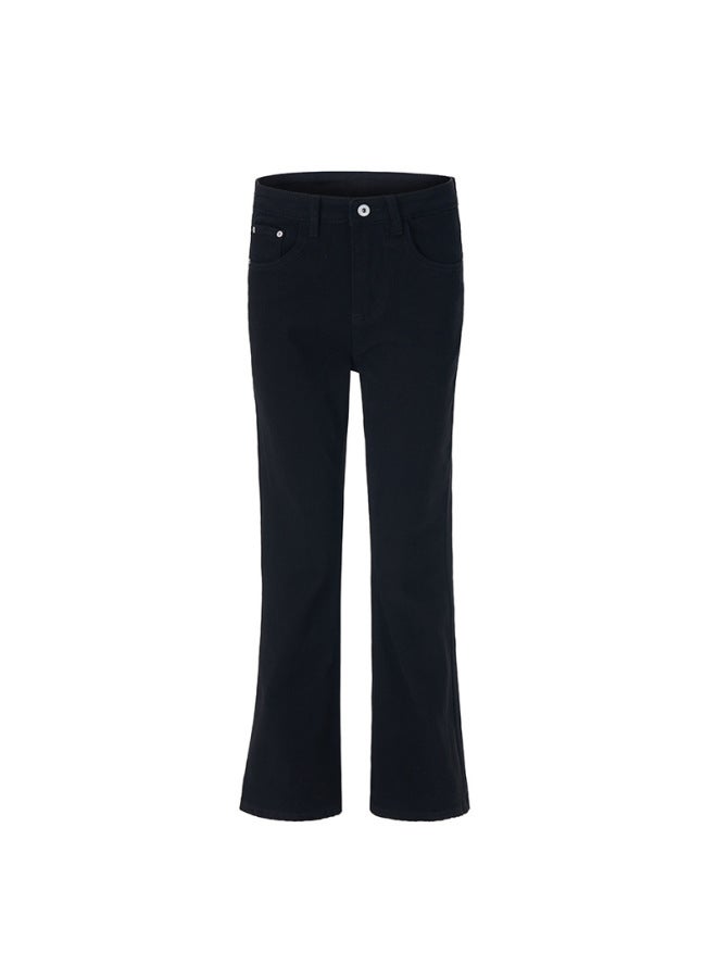 Men's Clothing Autumn/winter New Simple Flared Jeans For Men And Women Cleanfit Niche Slimming Long Pants