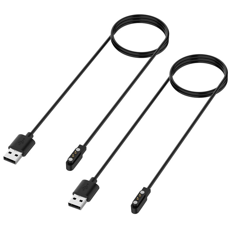 Smays Charger Replacement for Wyze Watch 44mm 47mm Smart Watch, Magnetic Charging Cable 3.3ft 2-Pack - Image 5