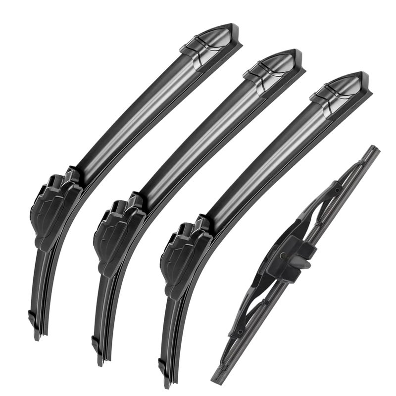 ATTKE Front Wiper Blades and Rear Wipers for Toyota FJ Cruiser 20072014 OEM Wiper Blade 16  14  14  10 4 Wiper Blades