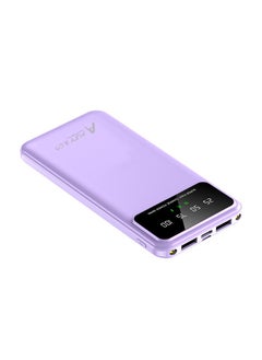 ALFY & CO 20000 mAh Power Bank Portable Charger USB Type C Battery Pack 22.5W Fast Charging Compatible with iPhone 16 15 14 13 Pro Max Samsung Galaxy Z Fold 6 S24 S23 S22 S21 Ultra Apple Watch Airpods iPad Purple  - Image 2