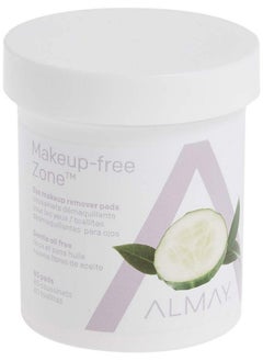 Almay Almay Oil Free Gentle Eye Makeup Remover Pads , Oil Free Micellar, Hypoallergenic, Cruelty Free, Fragrance Free, Ophthalmologist Tested, 80 Pads ( Packaging May Vary )  - Image 4