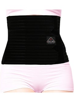 ITA-MED ITA-MED AB-412(W) Women's Breathable Elastic Abdominal Support Binder (12" wide) (Medium, Black)  - Image 2
