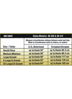 ITA-MED ITA-MED AB-412(W) Women's Breathable Elastic Abdominal Support Binder (12" wide) (Medium, Black)  - Image 3