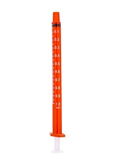 SOL-MILLENNIUM SOL-M 1ml Oral Dispensing Syringe Amber w/Tip Cap -100 pcs  - Image 4